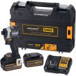 Шуруповерт DEWALT McLaren Limited Edition DCF85MP2T, 18 В, 205 Нм, 3800 уд/мин, с 2 АКБ 5 Ач и ЗУ, в кейсе TSTAK (DCF85MP2T-QW)
