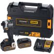Шуруповерт DEWALT McLaren Limited Edition DCF85MM2T, 18 В, 205 Нм, 3800 уд/мин, с 2 АКБ 4 Ач и ЗУ, в кейсе TSTAK (DCF85MM2T-QW)
