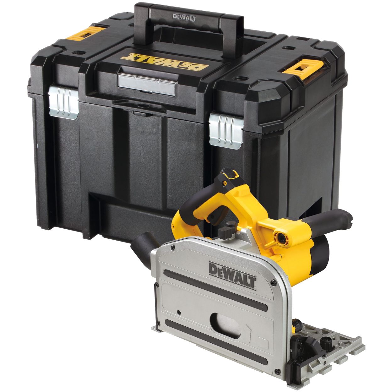 Дисковая пила DEWALT DWS520KT, 1300 Вт, 165 мм, 4000 об/мин, в кейсе TSTAK (DWS520KT-QS/U1), уцененный товар